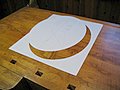 Ellipse Pattern Based On Burl Slab Sizes